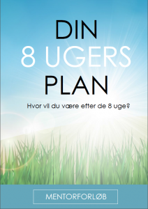 Din 8 ugers plan