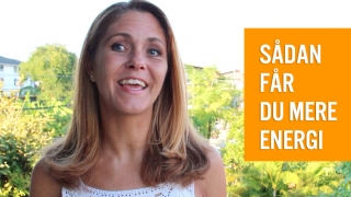 Sådan får du mere energi